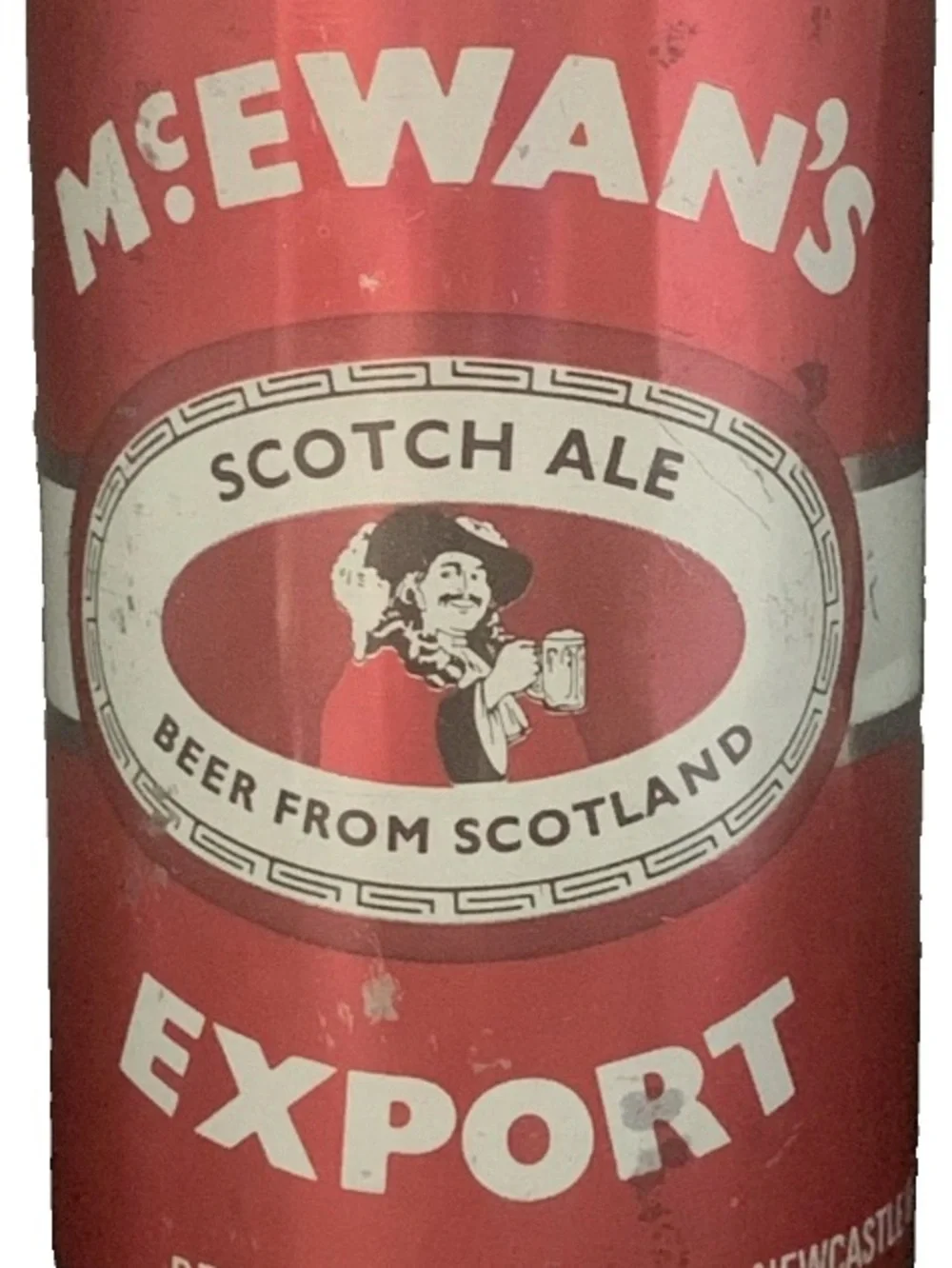 Vintage Beer Can McEwan's Scotch Ale Beer Export From Scotland Pull Tab Empty